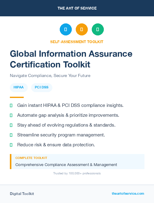 Global Information Assurance Certification Toolkit