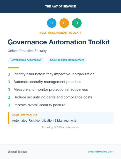 Governance Automation Toolkit