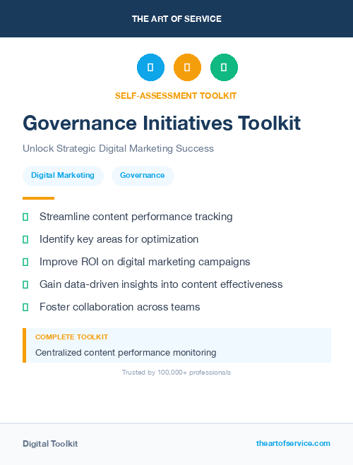 Governance Initiatives Toolkit