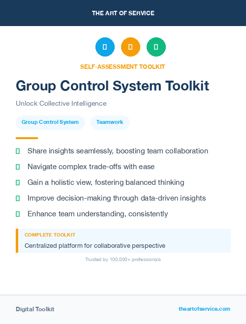 Group Control System Toolkit