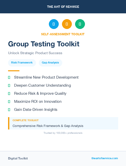 Group Testing Toolkit