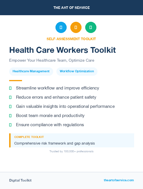 Health Care Workers Toolkit
