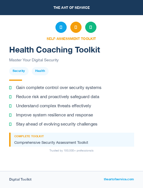 Health Coaching Toolkit