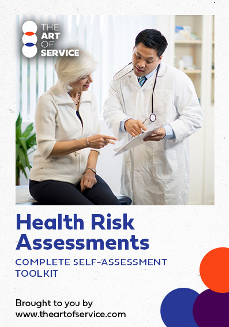Health Risk Assessments Toolkit