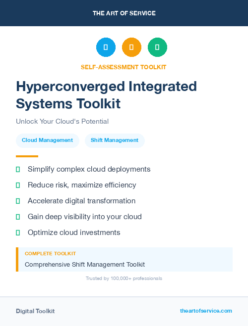 Hyperconverged Integrated Systems Toolkit