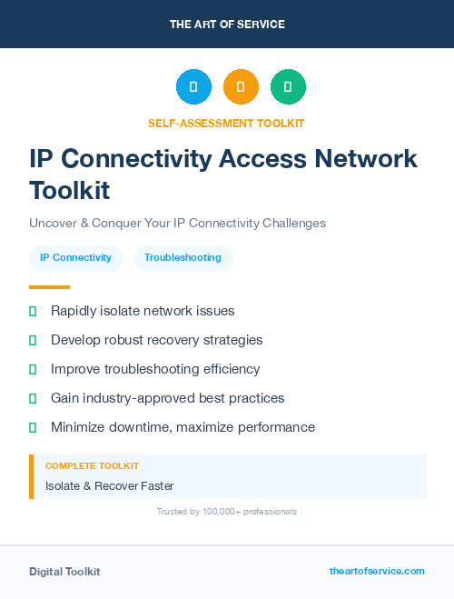 IP Connectivity Access Network Toolkit
