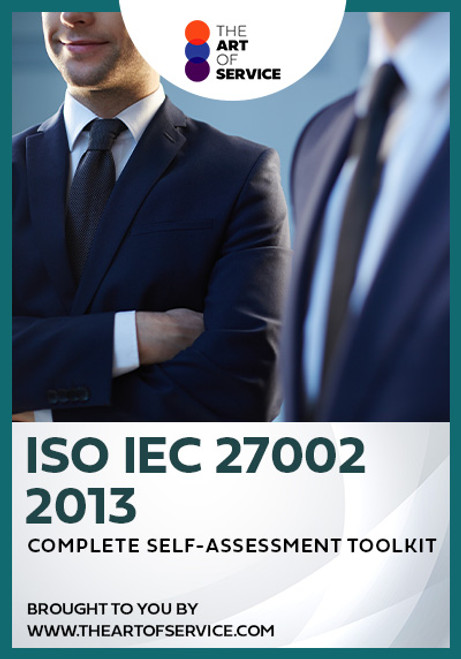 ISO IEC 27002 2013 Toolkit