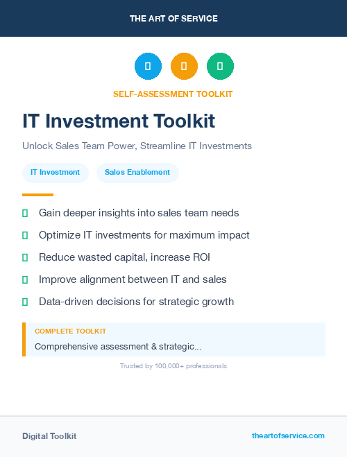 IT Investment Toolkit