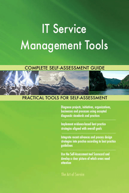 IT Service Management Tools Toolkit