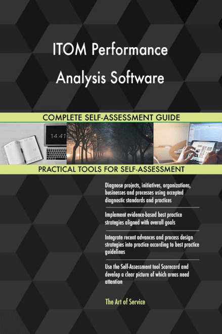 ITOM Performance Analysis Software Toolkit