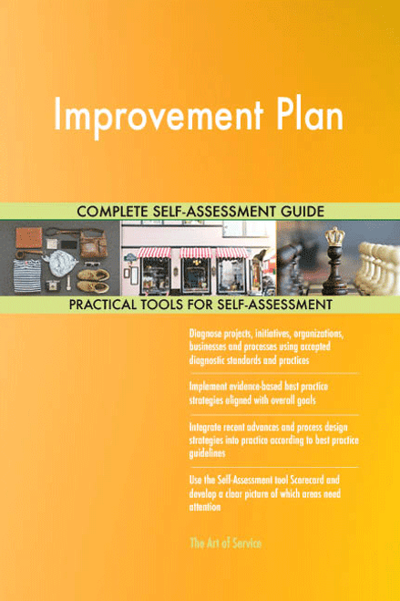 Improvement Plan Toolkit