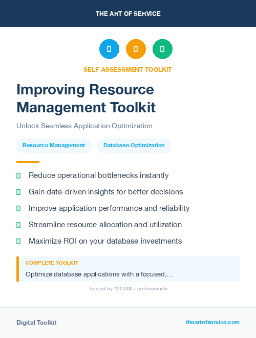 Improving Resource Management Toolkit