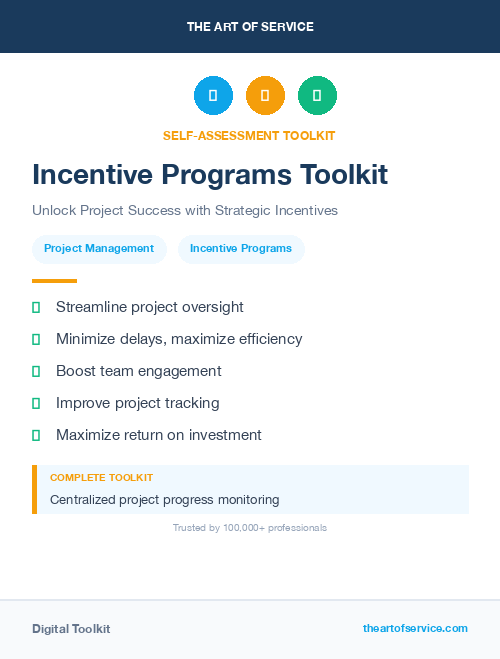 Incentive Programs Toolkit