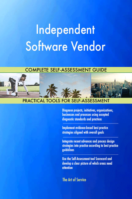Independent Software Vendor Toolkit