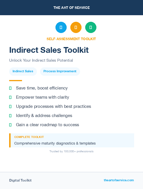 Indirect Sales Toolkit