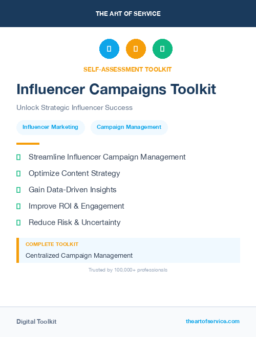 Influencer Campaigns Toolkit