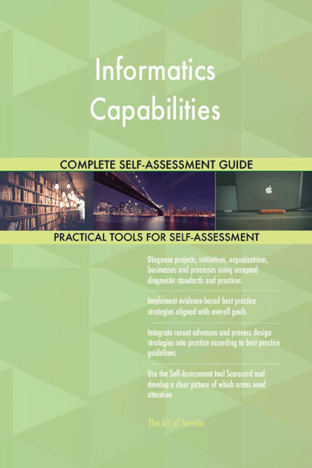 Informatics Capabilities Toolkit