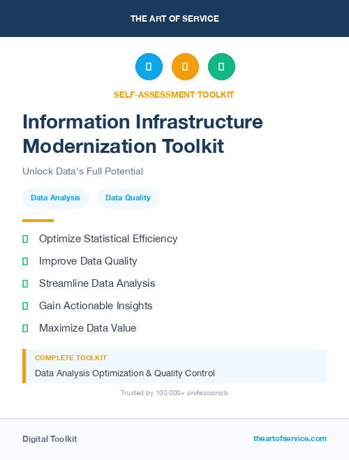 Information Infrastructure Modernization Toolkit