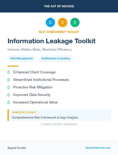 Information Leakage Toolkit