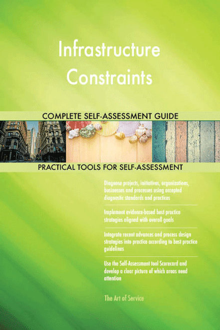 Infrastructure Constraints Toolkit