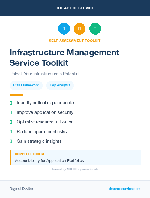Infrastructure Management Service Toolkit