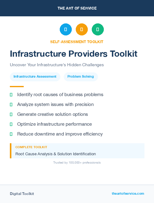 Infrastructure Providers Toolkit
