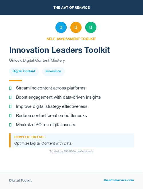 Innovation Leaders Toolkit