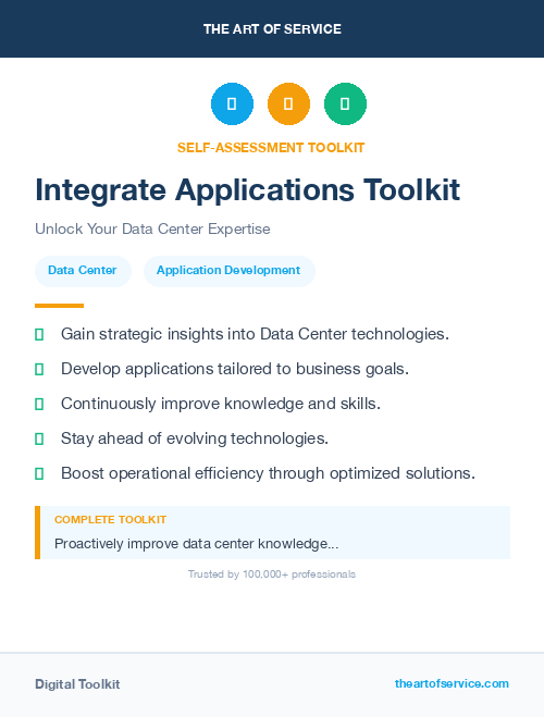 Integrate Applications Toolkit