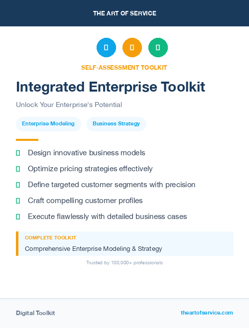 Integrated Enterprise Toolkit
