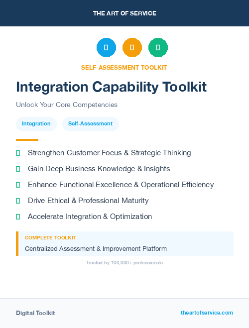 Integration Capability Toolkit