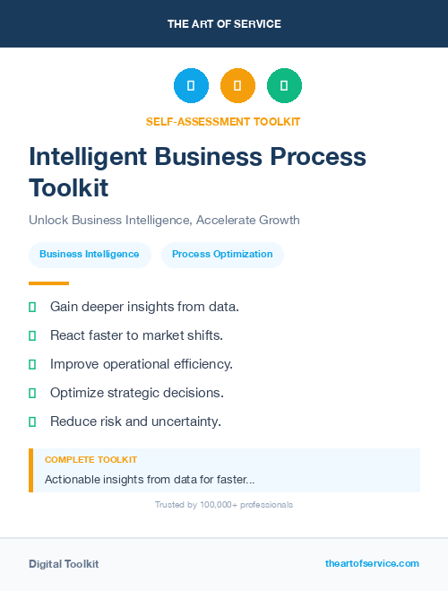 Intelligent Business Process Toolkit