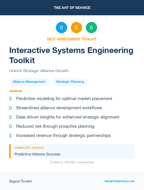 Interactive Systems Engineering Toolkit