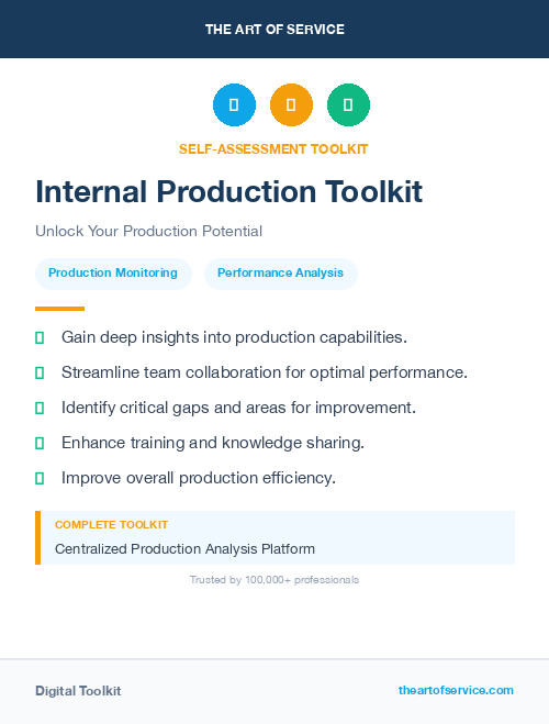Internal Production Toolkit