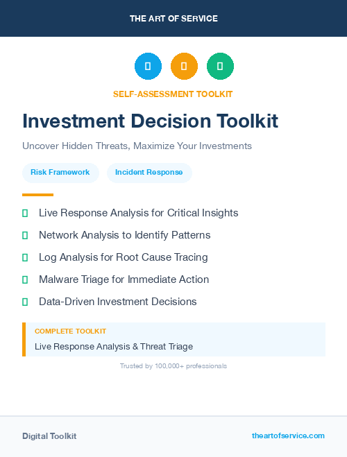 Investment Decision Toolkit