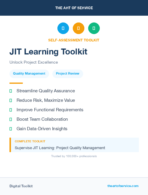 JIT Learning Toolkit