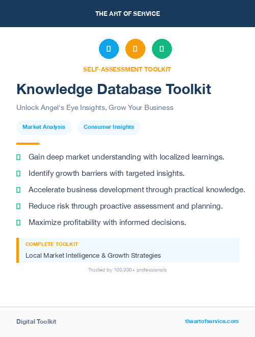 Knowledge Database Toolkit