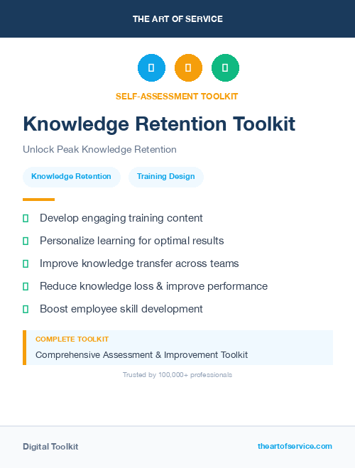 Knowledge Retention Toolkit
