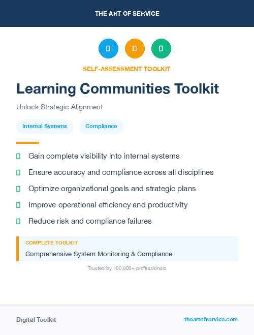 Learning Communities Toolkit