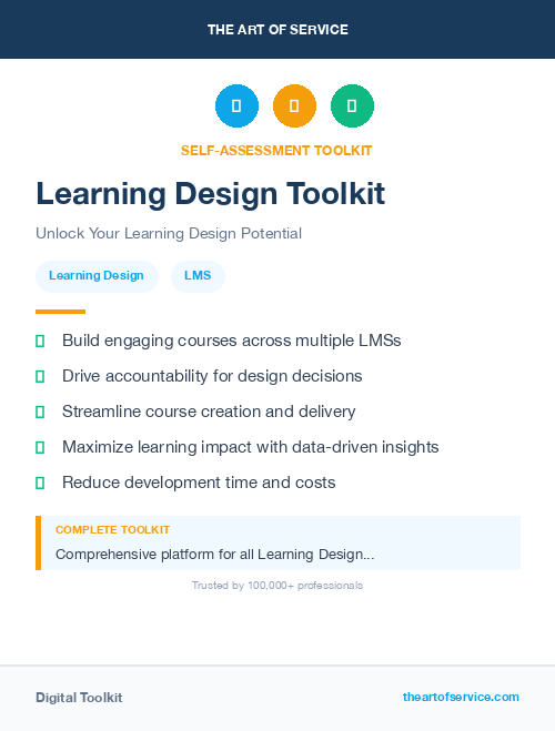 Learning Design Toolkit