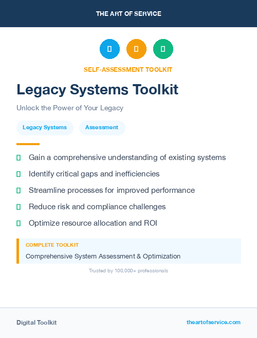 Legacy Systems Toolkit
