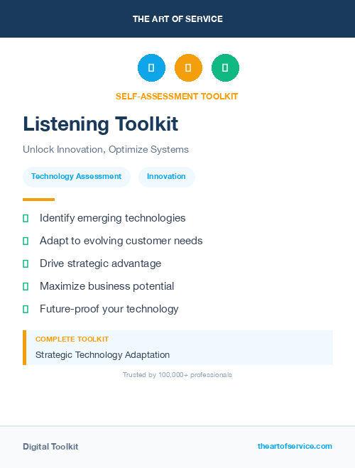 Listening Toolkit