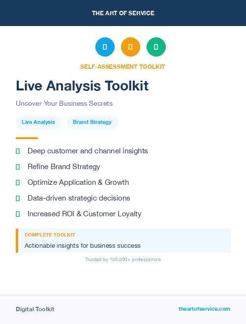 Live Analysis Toolkit