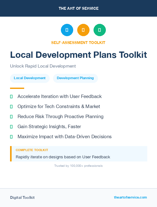 Local Development Plans Toolkit
