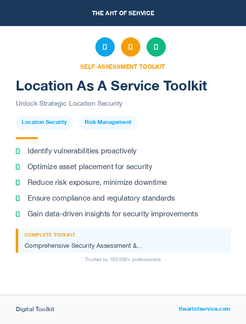 Location As A Service Toolkit