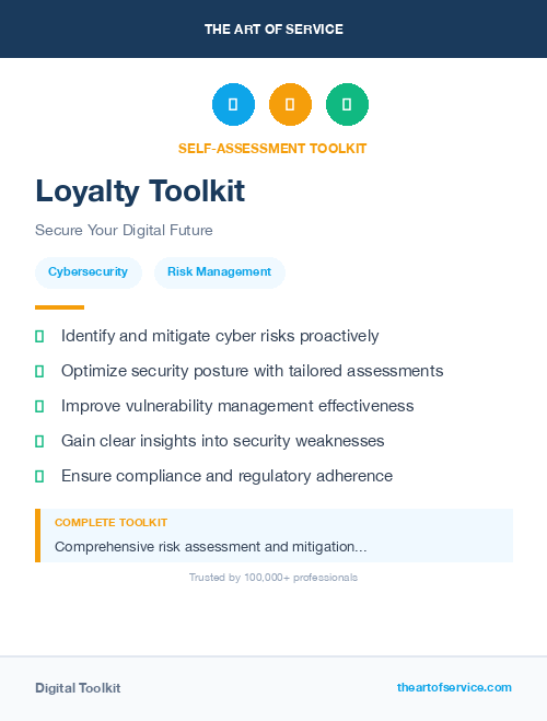 Loyalty Toolkit