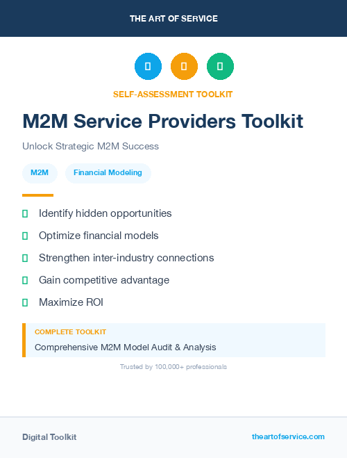 M2M Service Providers Toolkit