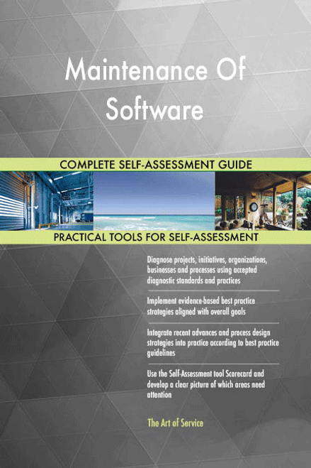 Maintenance Of Software Toolkit