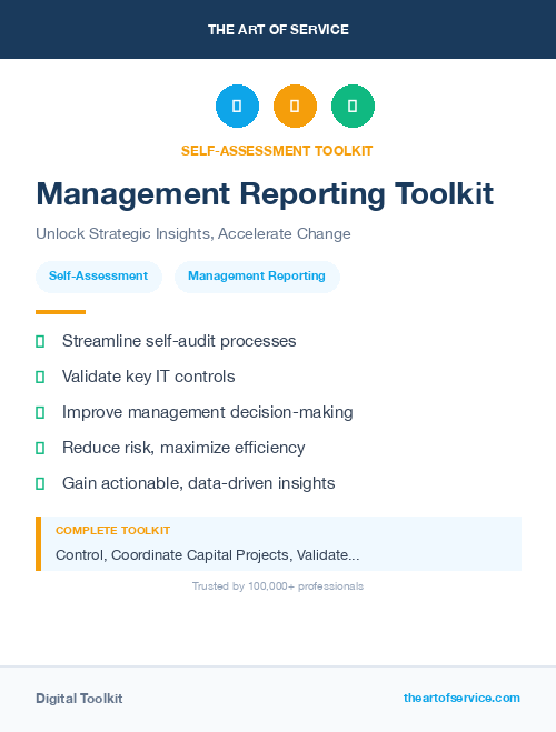 Management Reporting Toolkit