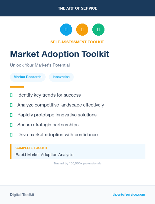 Market Adoption Toolkit