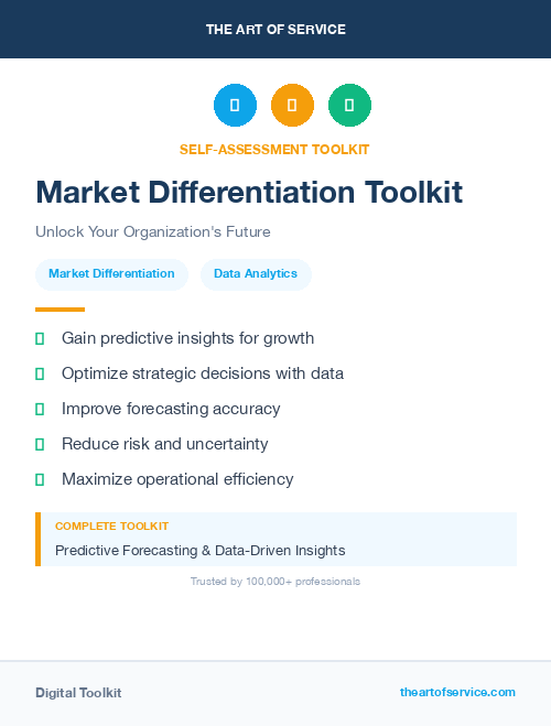 Market Differentiation Toolkit